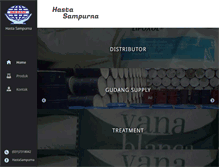 Tablet Screenshot of hastasampurna.com